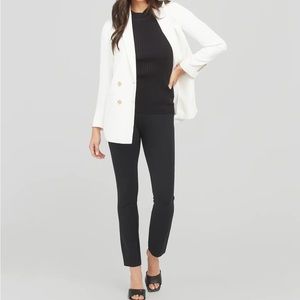 Brand New with Tags Spanx Backseam Skinny In Ponte Black Pants size L